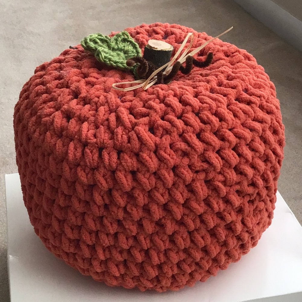 Handcrafted Classic Fall Pumpkin - Large